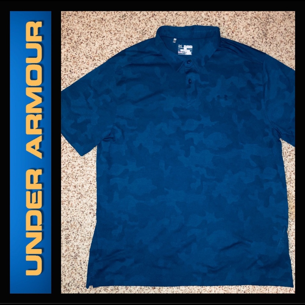 ⭐️ ⭐️⭐️Perfect Condition Under Armour Camo Polo